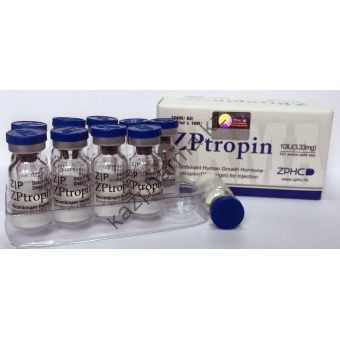 Гормон роста ZPtropin Соматропин 10 флаконов 100IU (333 мкг/IU) - Семей