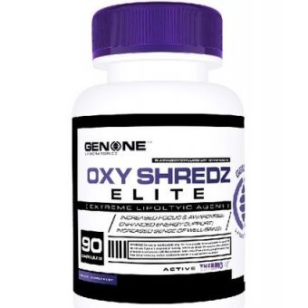 Жиросжигатель OXY SHREDZ ELITE Genone (90 капсул) - Семей