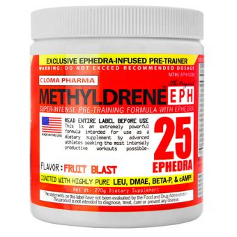 Жиросжигатель Cloma Pharma Methyldrene EPH (270 гр) - Семей