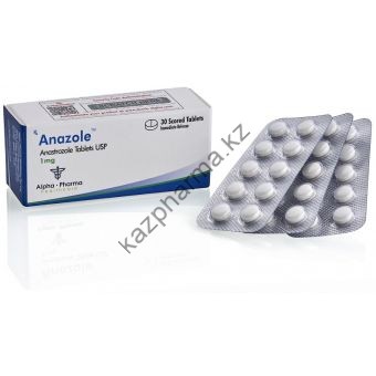 Anazole (Анастрозол) Alpha Pharma 50 таблеток (1таб 1 мг) - Семей