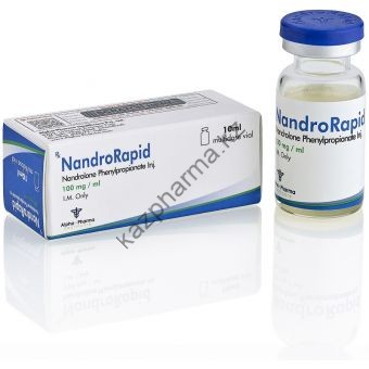 Нандролон фенилпропионат NandroRapid (Дураболин) Alpha Pharma балон 10 мл (100 мг/1 мл) - Семей