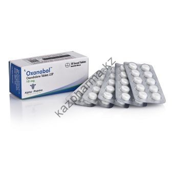 Oxanabol (Оксандролон, Анавар) Alpha Pharma 50 таблеток (1таб 10 мг) - Семей