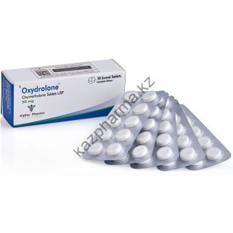 Oxydrolone (Оксиметолон, Анаполон) Alpha Pharma 50 таблеток (1таб 50 мг) - Семей