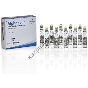 Примоболан Alpha Pharma (Alphabolin) 10 ампул по 1мл (1амп 100 мг) Семей