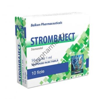 Станозолол, Винстрол Balkan Strombaject aqua 10 ампул по 1мл (1амп 50 мг) - Семей