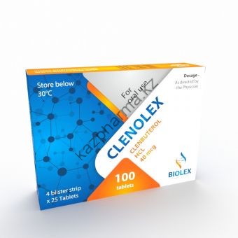 Кленбутерол Biolex 100 таблеток ( 1таб/40 мкг) - Семей