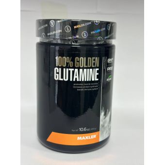 Глютамин Maxler 100% Golden 300 грамм (60 порц) Семей