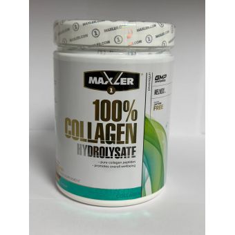 Коллаген Maxler 100% Hydrolysate 300 грамм (30 порц) Семей