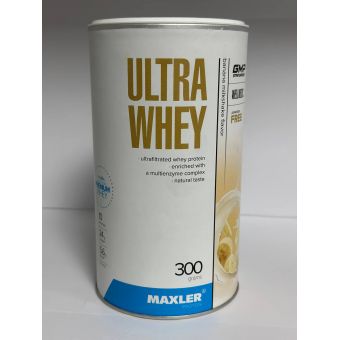 Протеин cывороточный Maxler Ultra Whey 300 грамм (10 порц) Семей