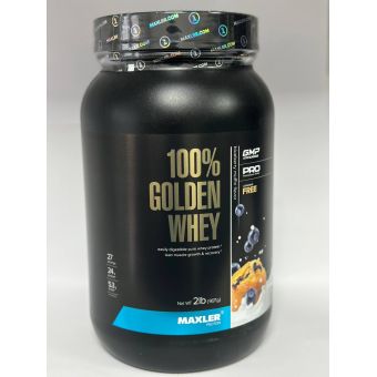 Протеин Maxler 100% Golden Whey 2 Ibs 908 грамм (27 порц) Семей