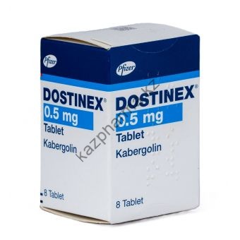 Каберголин Dostinex 8 таблеток (1 таб 0.5 мг)  Семей