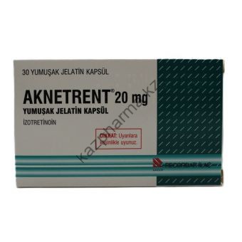 Роаккутан Aknetrent 30 таблеток (1 таб 20 мг) Семей