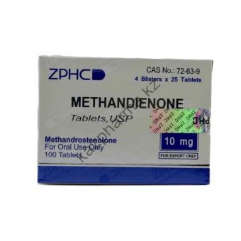 Метан ZPHC (Methandienone) 100 таблеток (1таб 10 мг) - Семей