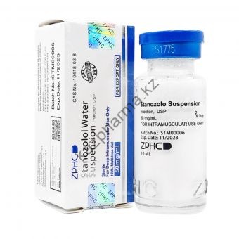 Станозолол жидкий ZPHC (Stanozolol Suspension)  балон 10 мл (50 мг/1 мл) - Семей