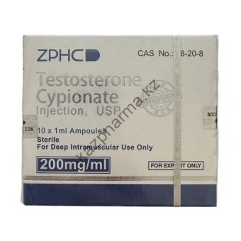 Тестостерон ципионат ZPHC (Testosterone Cypionate) 10 ампул по 1мл (1амп 250 мг) - Семей
