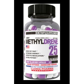 Жиросжигатель Methyldrene 25 Elite  (100 капсул)  - Семей